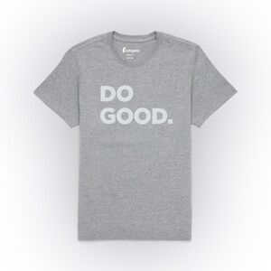 Cotopaxi Women’s Do Good Organic Crew NeckT-Shirt in Heather Grey Size: Medium